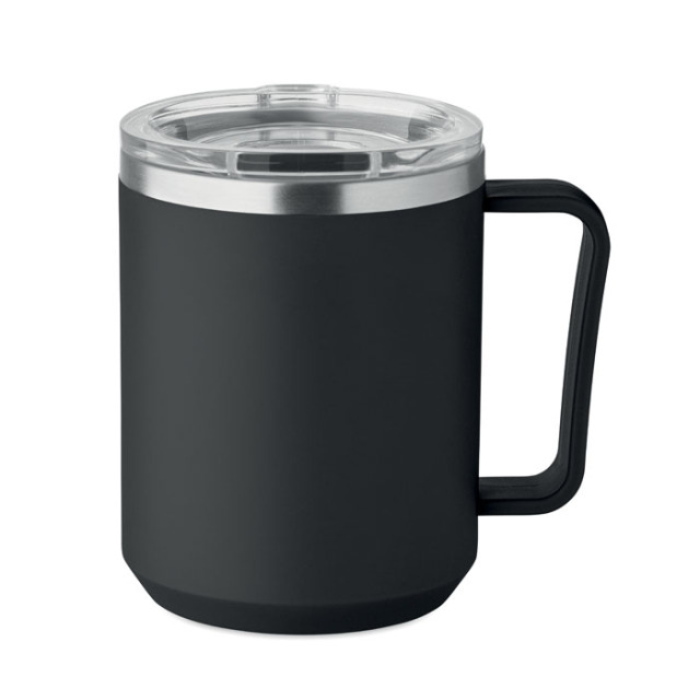 Mug double paroi 400ml Noir