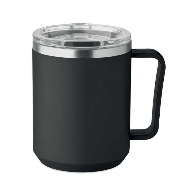 Mug double paroi 400ml Noir