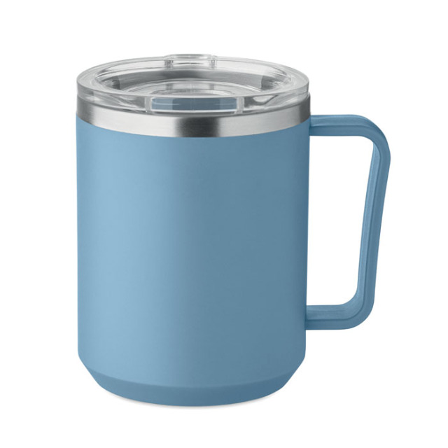 Mug double paroi 400ml Petrole