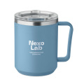 Mug double paroi 400ml Petrole