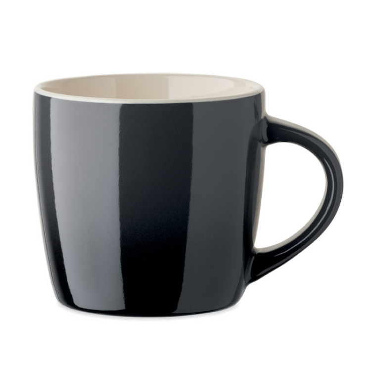 Mug en c&eacute;ramique 300ml Gris Pierre