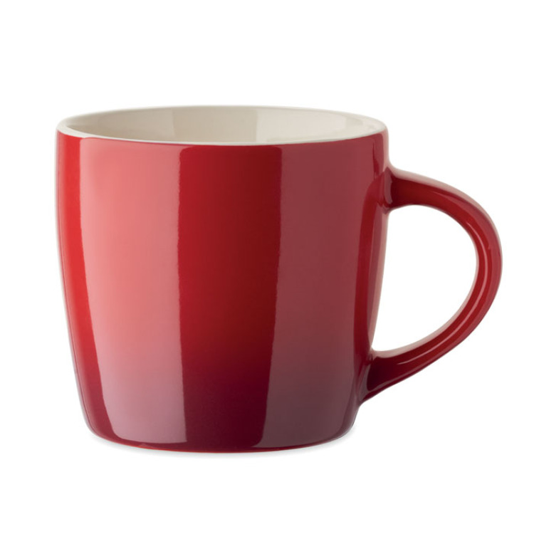 Mug en c&eacute;ramique 300ml Rouge