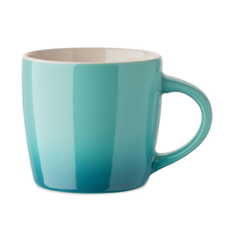 Mug en c&eacute;ramique 300ml Turquoise