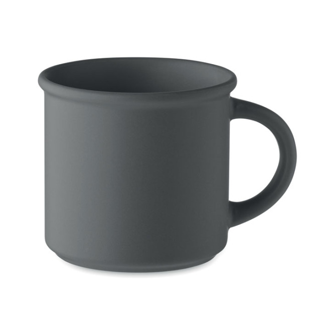 Mug en céramique mate 300 ml Gris Pierre