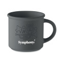 Mug en céramique mate 300 ml Gris Pierre