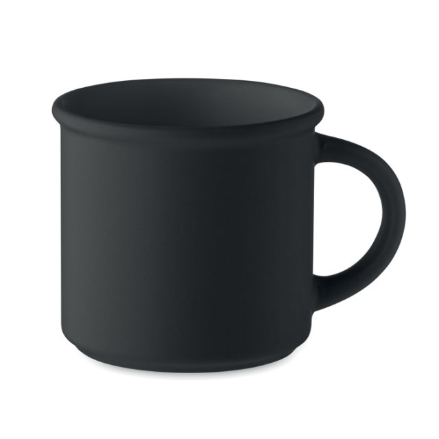 Mug en céramique mate 300 ml Noir
