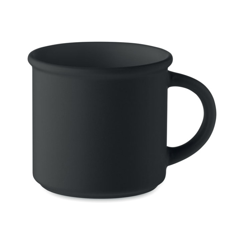 Mug en c&eacute;ramique mate 300 ml Noir