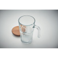 Mug en verre 450ml Transparent