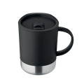 Mug simple paroi 300ml Noir