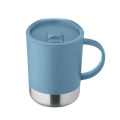 Mug simple paroi 300ml Petrole