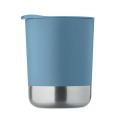Mug simple paroi 300ml Petrole
