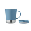 Mug simple paroi 300ml Petrole