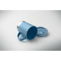 Mug simple paroi 300ml Petrole