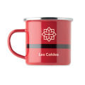 Mug vintage P&egrave;re No&euml;l 300ml. Rouge