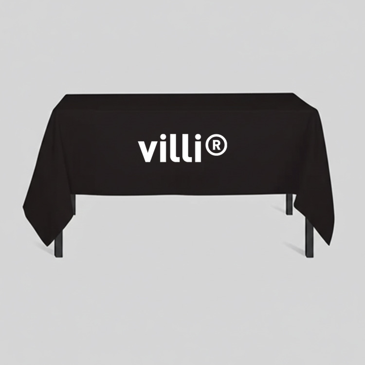 Nappe publicitaire rectangulaire/ carr&eacute;e