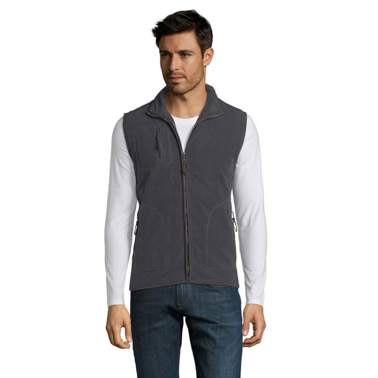 NORWAY GILET POLAIRE UNISEX Anthracite S