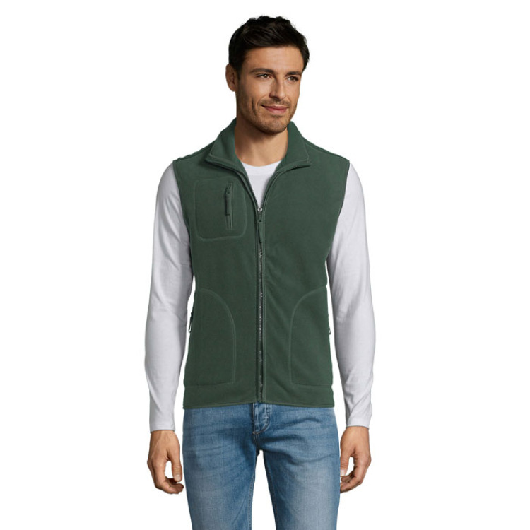 NORWAY GILET POLAIRE UNISEX Vert Sapin M