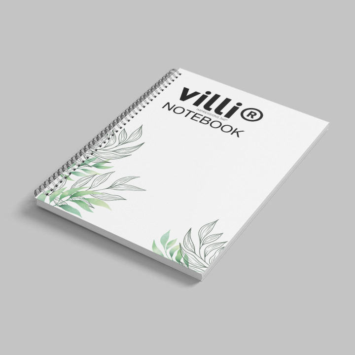 Notebook A4 portrait 210x297mm
