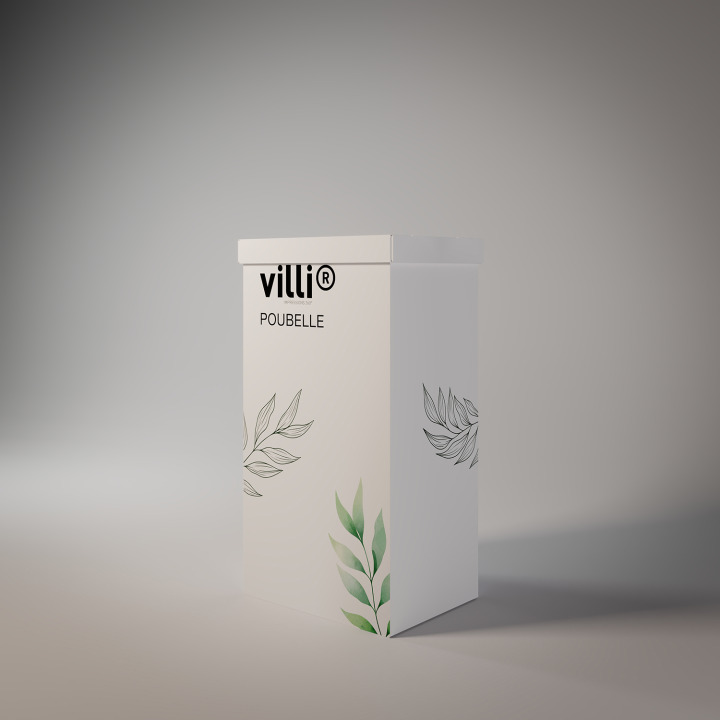 Pack 2 poubelles