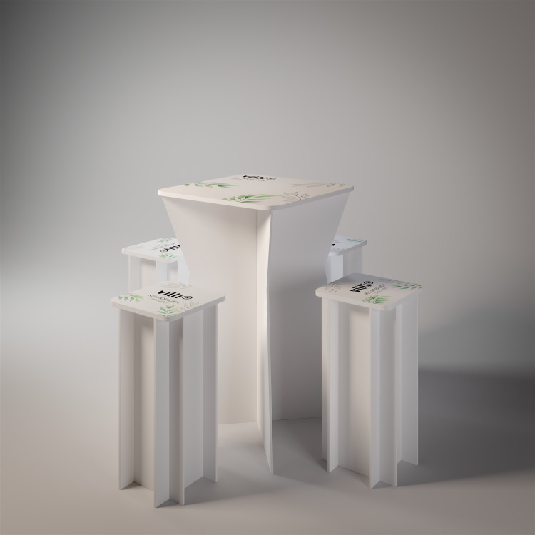 Pack meuble | Tabourets et mange debout - Achat