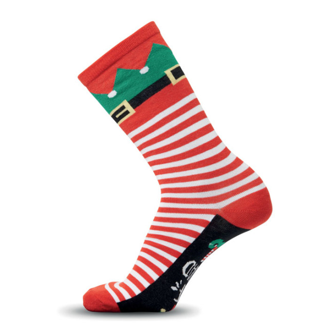 Paire de chaussettes de Noël L BlancRouge