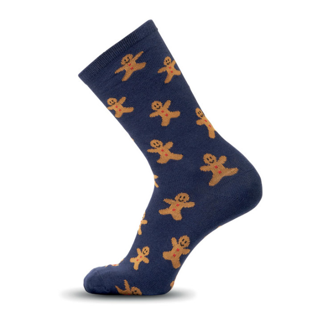 Paire de chaussettes de Noël L Bleu