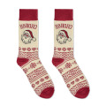 Paire de chaussettes de No&euml;l M Beige
