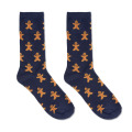 Paire de chaussettes de No&euml;l M Bleu
