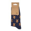 Paire de chaussettes de No&euml;l M Bleu