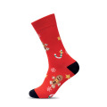 Paire de chaussettes de No&euml;l M Rouge