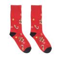 Paire de chaussettes de No&euml;l M Rouge