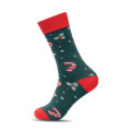 Paire de chaussettes de No&euml;l M Vert