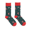Paire de chaussettes de No&euml;l M Vert