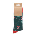 Paire de chaussettes de No&euml;l M Vert