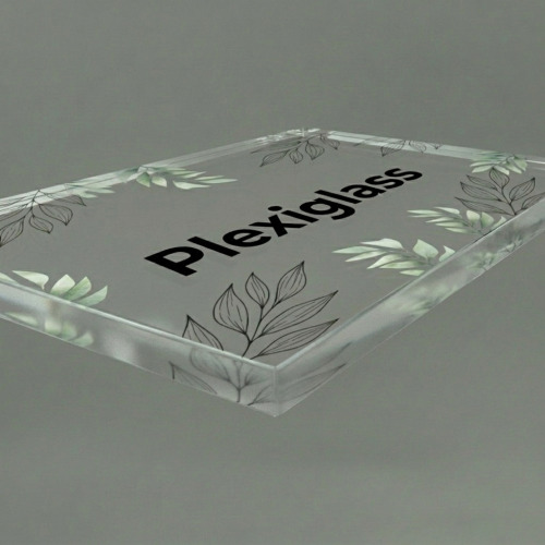 Panneau Plexiglass transparent