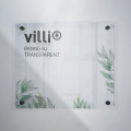 Tableau photo transparent