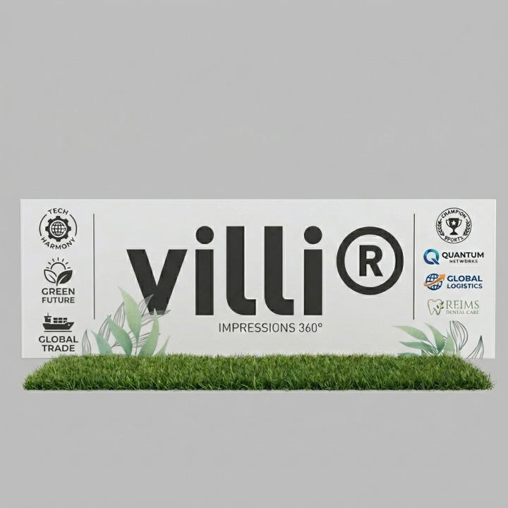 Panneau sponsors PVC