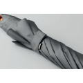 Parapluie 23,5'' RPET pong&eacute; Gris