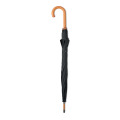 Parapluie 23,5'' RPET pongé Noir