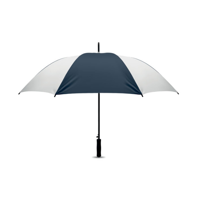 Parapluie 68 cm Blanc/Bleu Fonc&eacute;