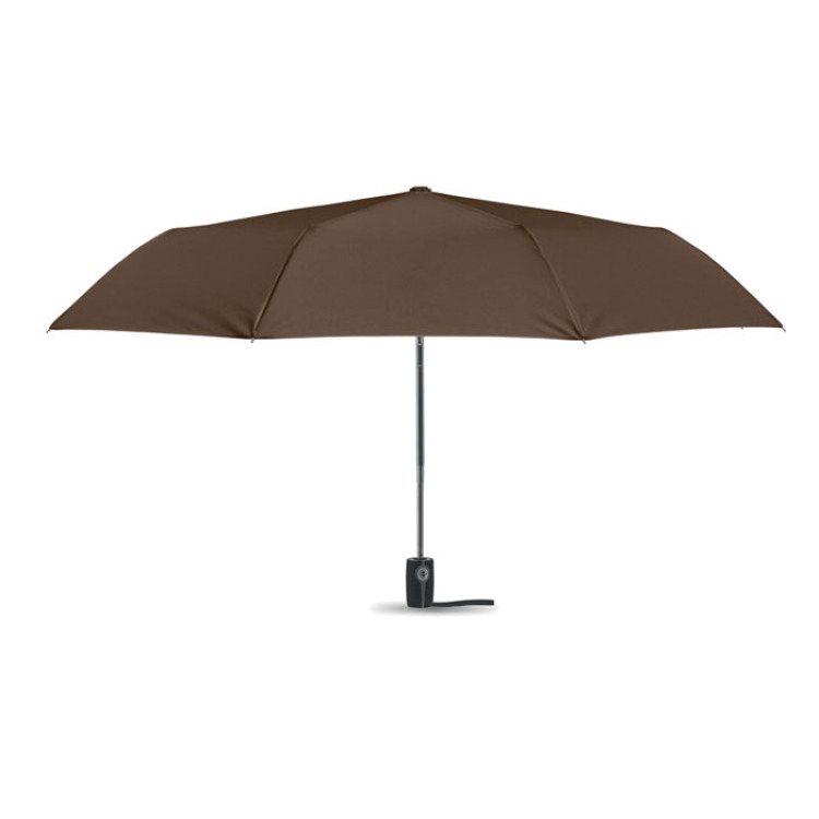 Parapluie temp&ecirc;te automatique Marron
