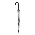 Parapluie transparent noir | 23 pouces