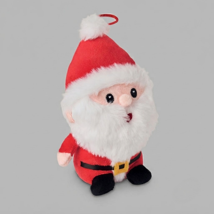 Peluche P&egrave;re No&euml;l Rouge
