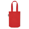 Petit sac cadeau feutre RPET Rouge