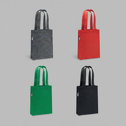 Petit sac cadeau feutre RPET