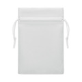 Petite pochette cadeau en RPET Blanc