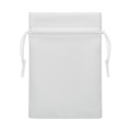 Petite pochette cadeau en RPET Blanc
