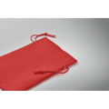Petite pochette cadeau en RPET Rouge