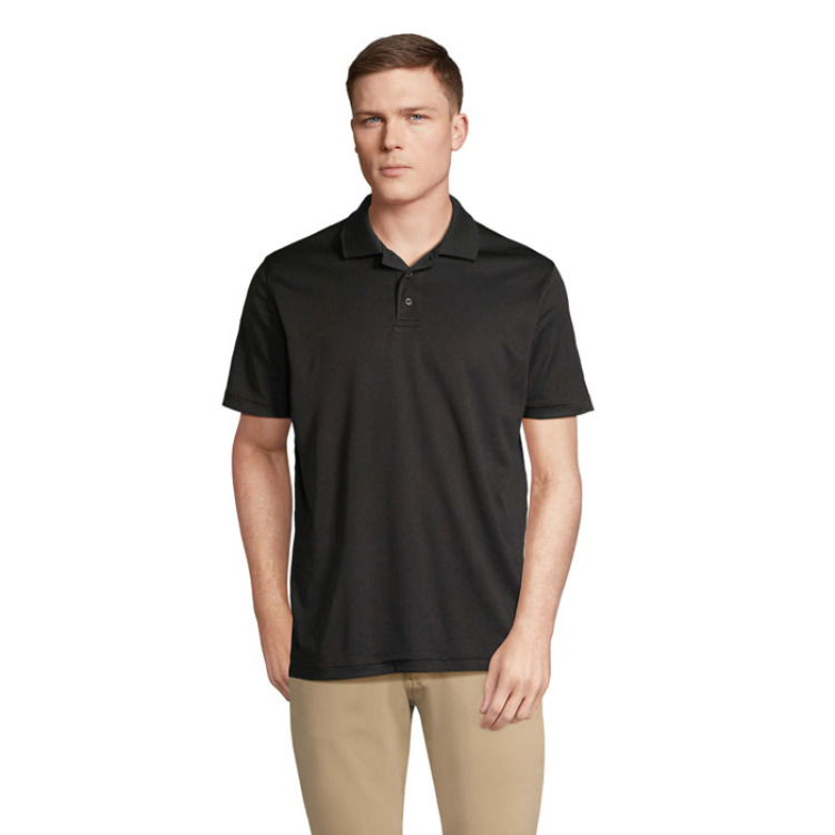 PITCHER UNISEX POLO Noir XS