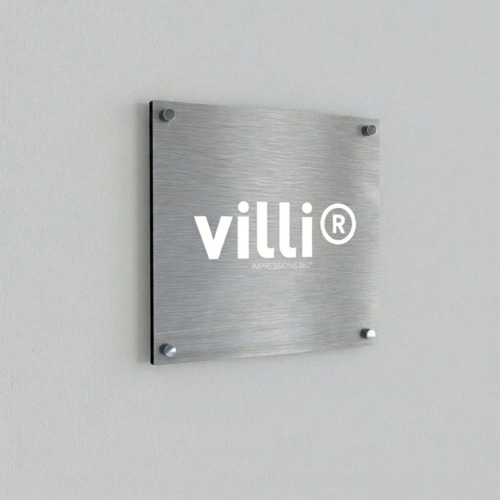 Plaque professionnelle Dibond®